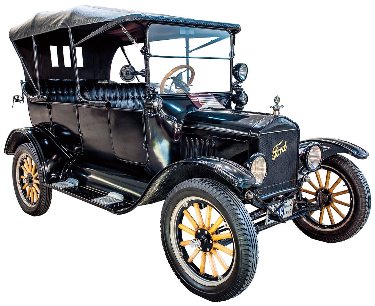 An old model t ford