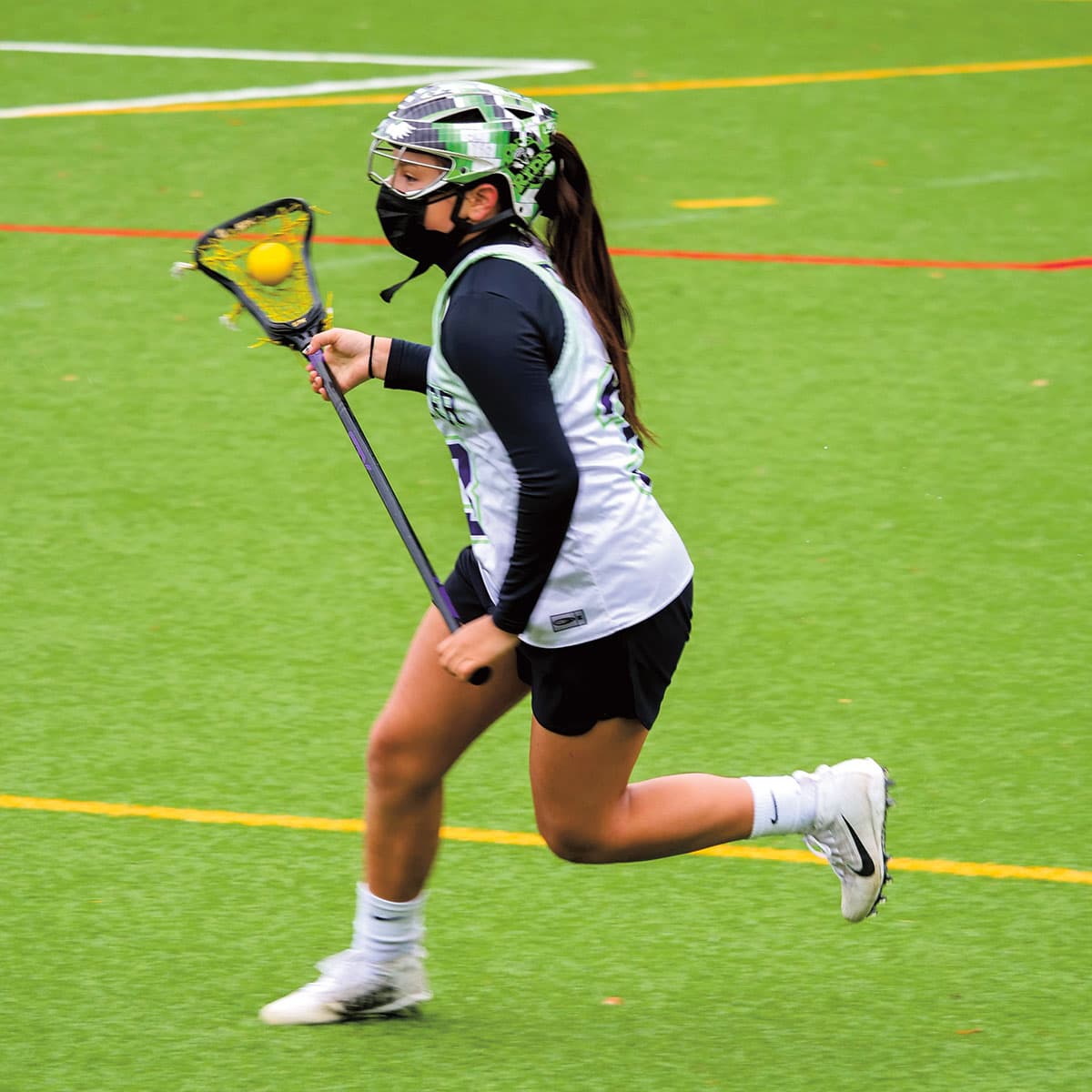 Lacrosse player