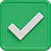 Check on a green square