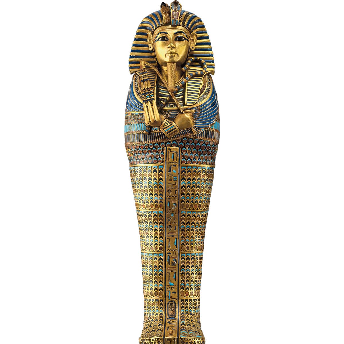 Golden tomb of Ancient Egyptian Pharaoh