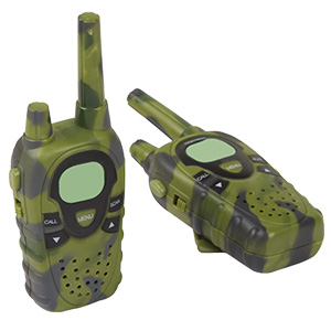 Image of army green walkie talkies