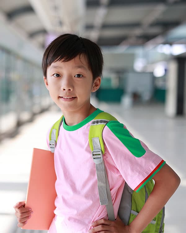 Photo of a student smiling